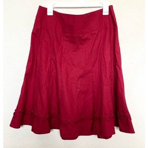 Vintage red skirt